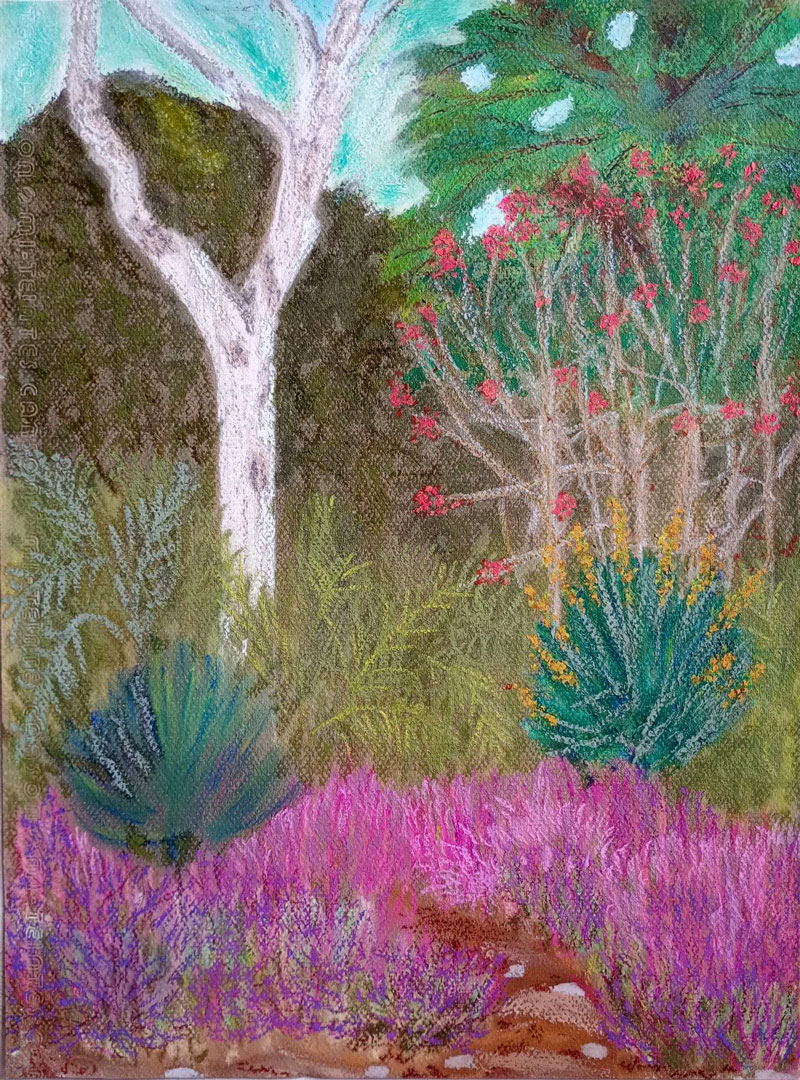 Sanghadevi Seymour, Painter, Mousehold Heath